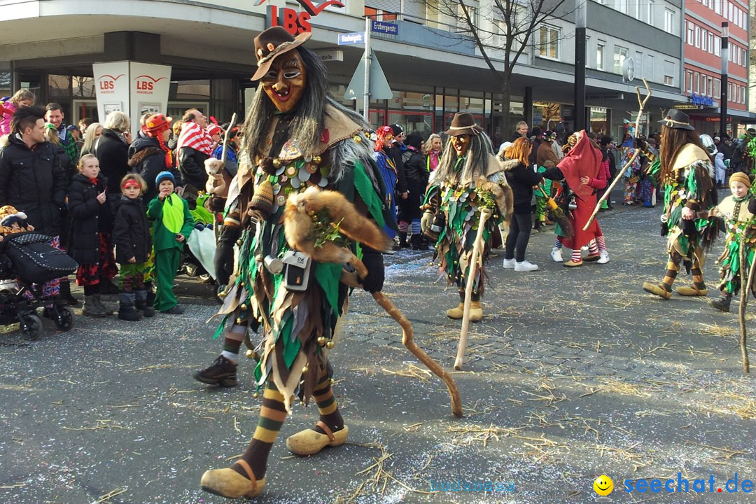 Fasnetsumzug mit Poppele Zunft: Singen am Bodensee, 14.02.2015