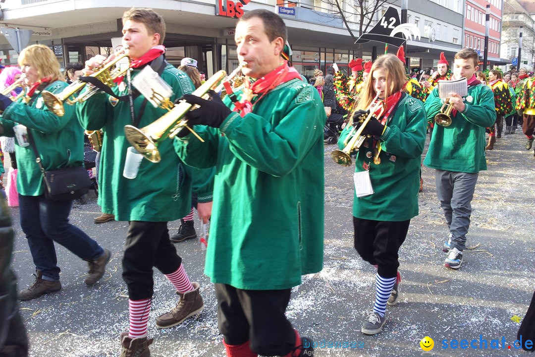 Fasnetsumzug mit Poppele Zunft: Singen am Bodensee, 14.02.2015