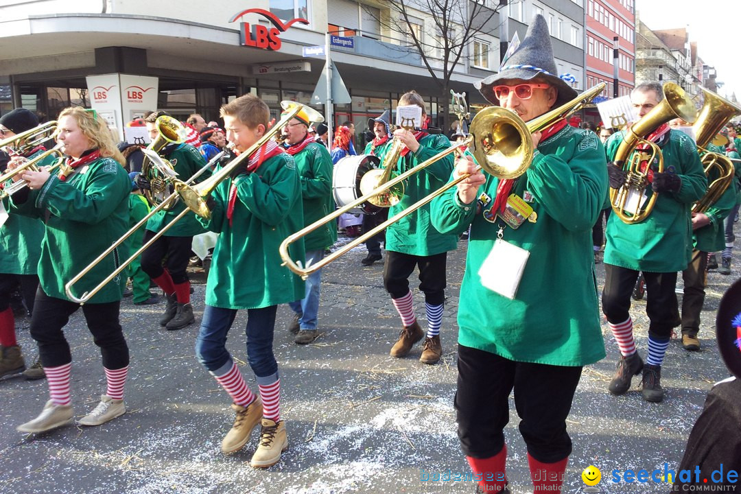 Fasnetsumzug mit Poppele Zunft: Singen am Bodensee, 14.02.2015