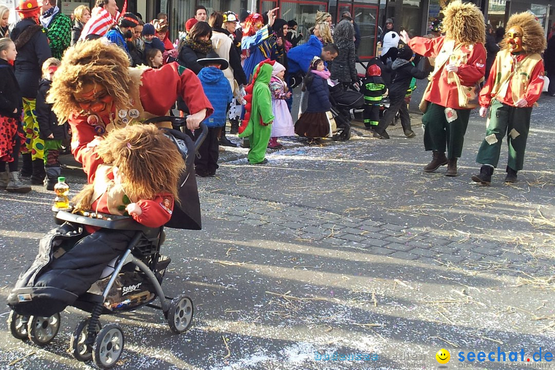 Fasnetsumzug mit Poppele Zunft: Singen am Bodensee, 14.02.2015