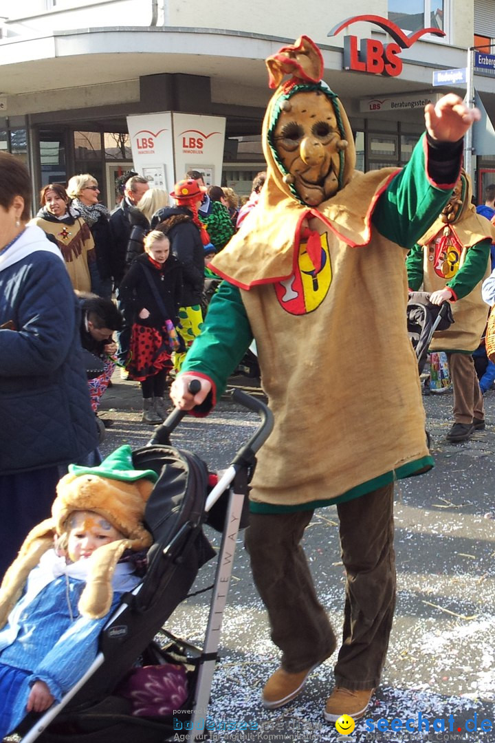 Fasnetsumzug mit Poppele Zunft: Singen am Bodensee, 14.02.2015