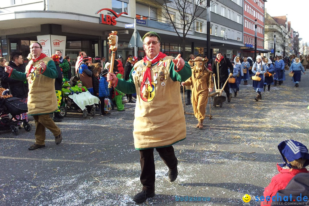 Fasnetsumzug mit Poppele Zunft: Singen am Bodensee, 14.02.2015