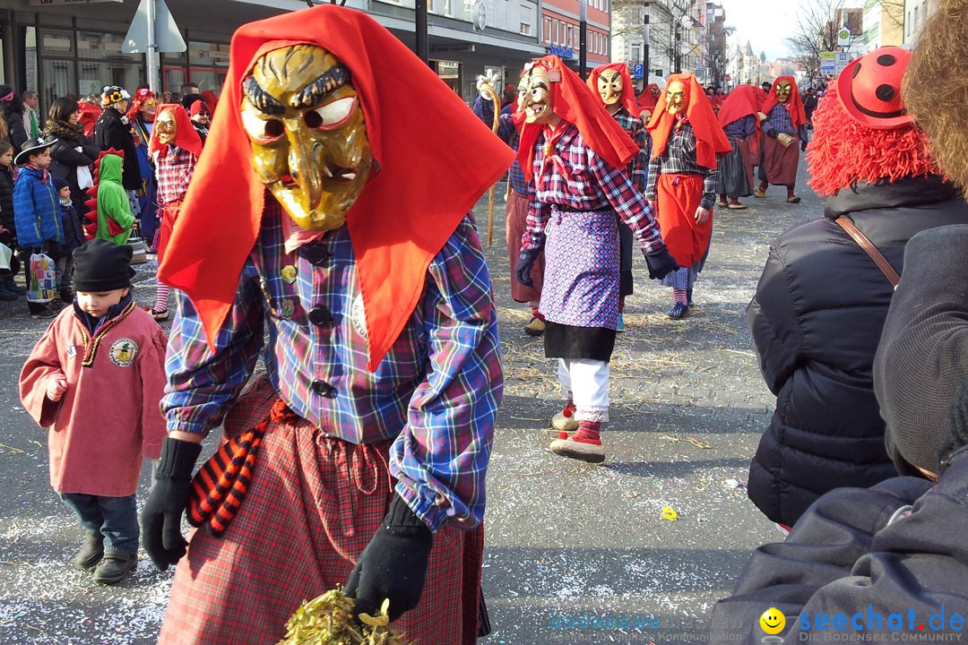 Fasnetsumzug mit Poppele Zunft: Singen am Bodensee, 14.02.2015