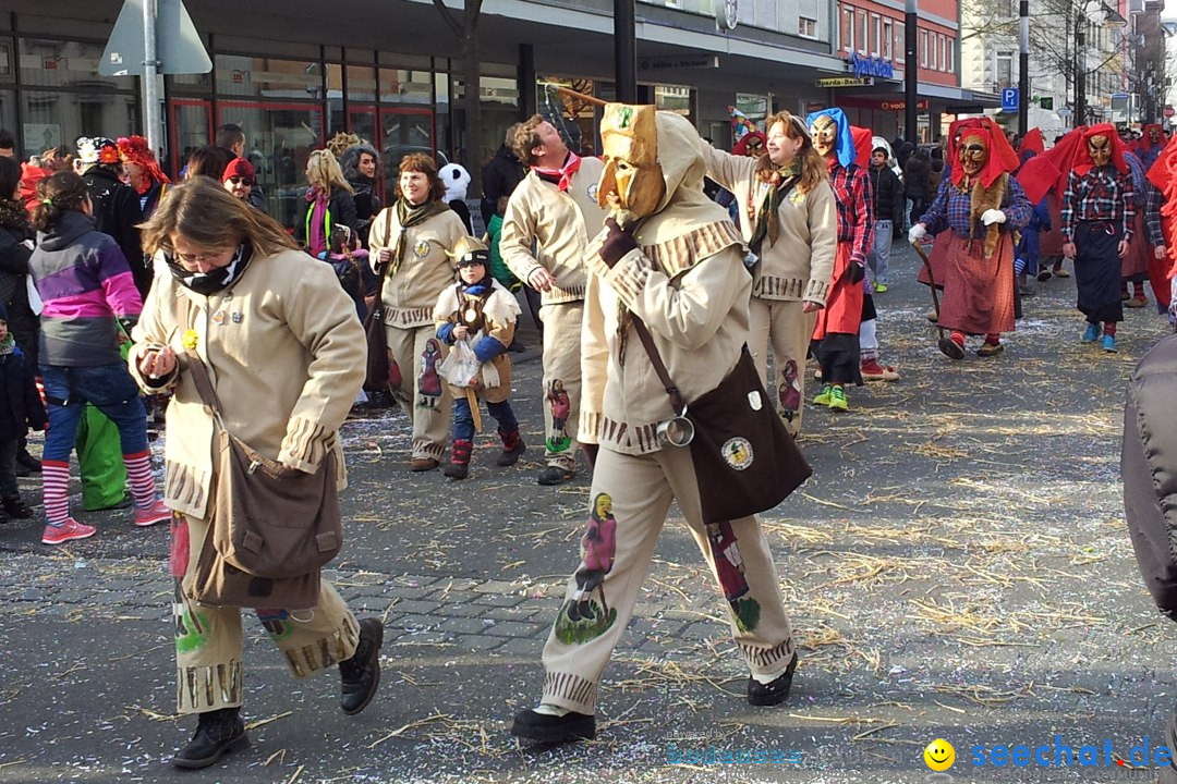 Fasnetsumzug mit Poppele Zunft: Singen am Bodensee, 14.02.2015