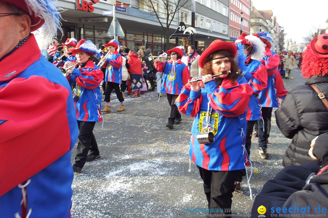 Fasnetsumzug mit Poppele Zunft: Singen am Bodensee, 14.02.2015