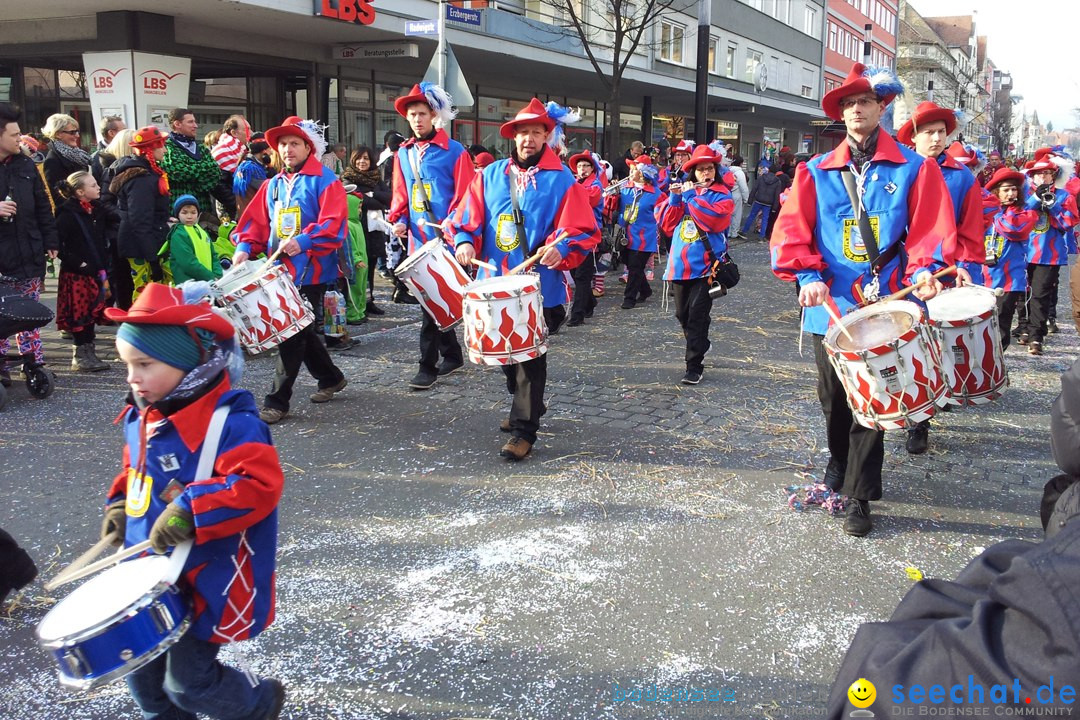 Fasnetsumzug mit Poppele Zunft: Singen am Bodensee, 14.02.2015