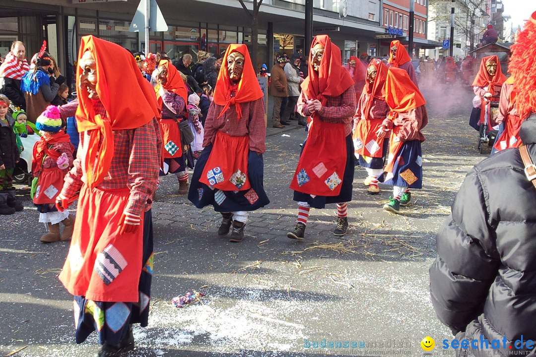 Fasnetsumzug mit Poppele Zunft: Singen am Bodensee, 14.02.2015