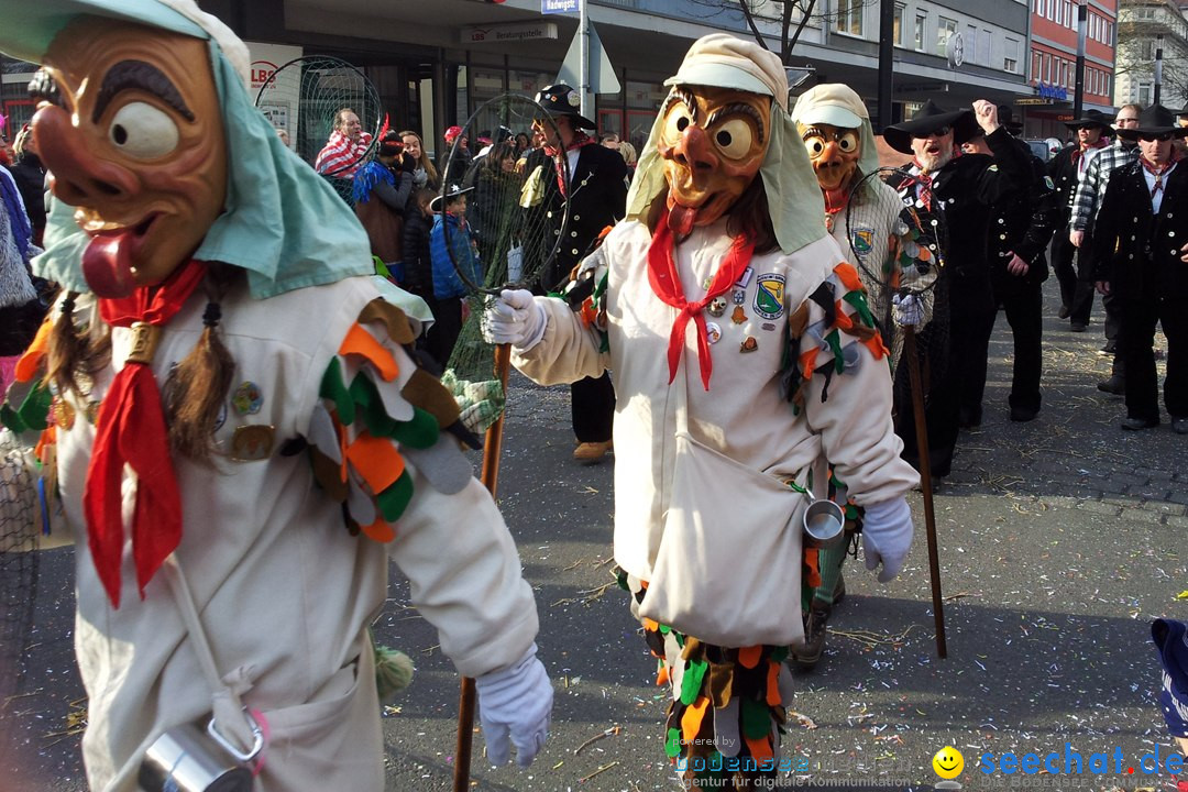 Fasnetsumzug mit Poppele Zunft: Singen am Bodensee, 14.02.2015