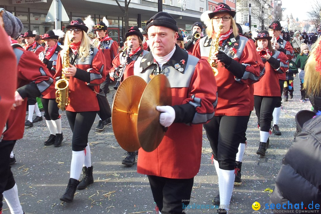 Fasnetsumzug mit Poppele Zunft: Singen am Bodensee, 14.02.2015