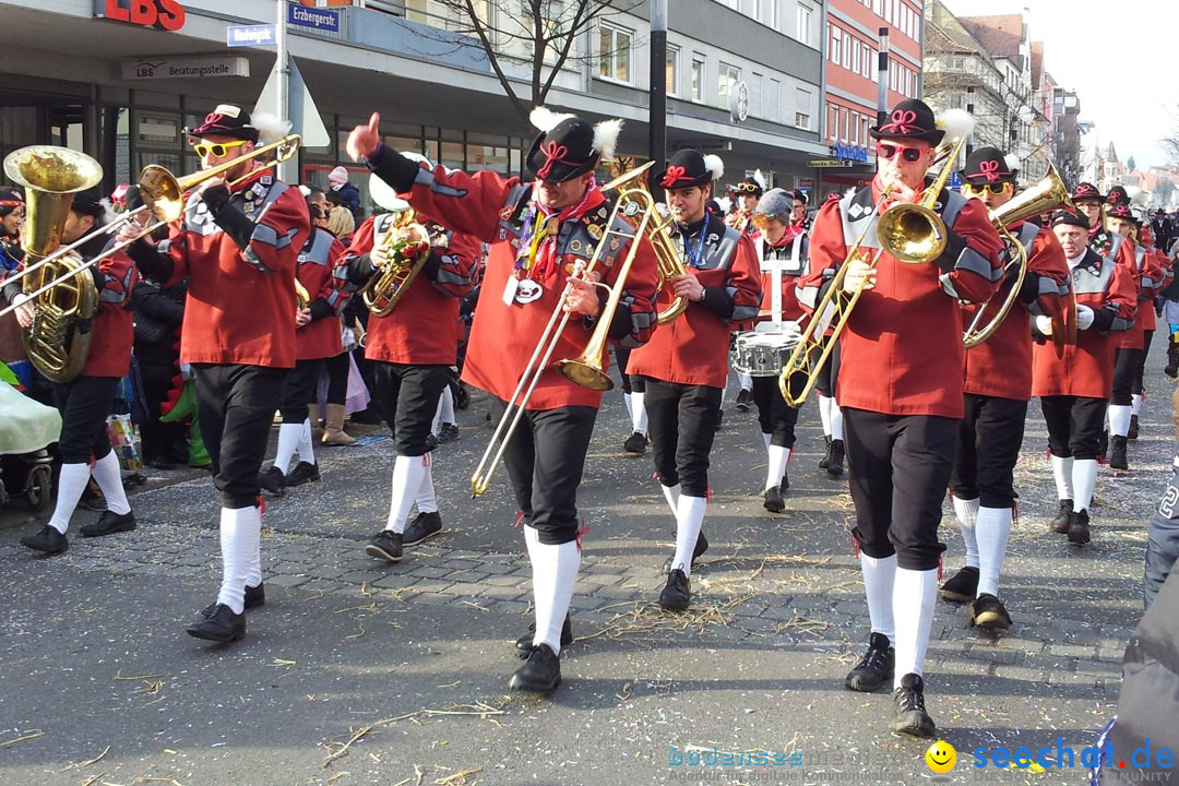 Fasnetsumzug mit Poppele Zunft: Singen am Bodensee, 14.02.2015