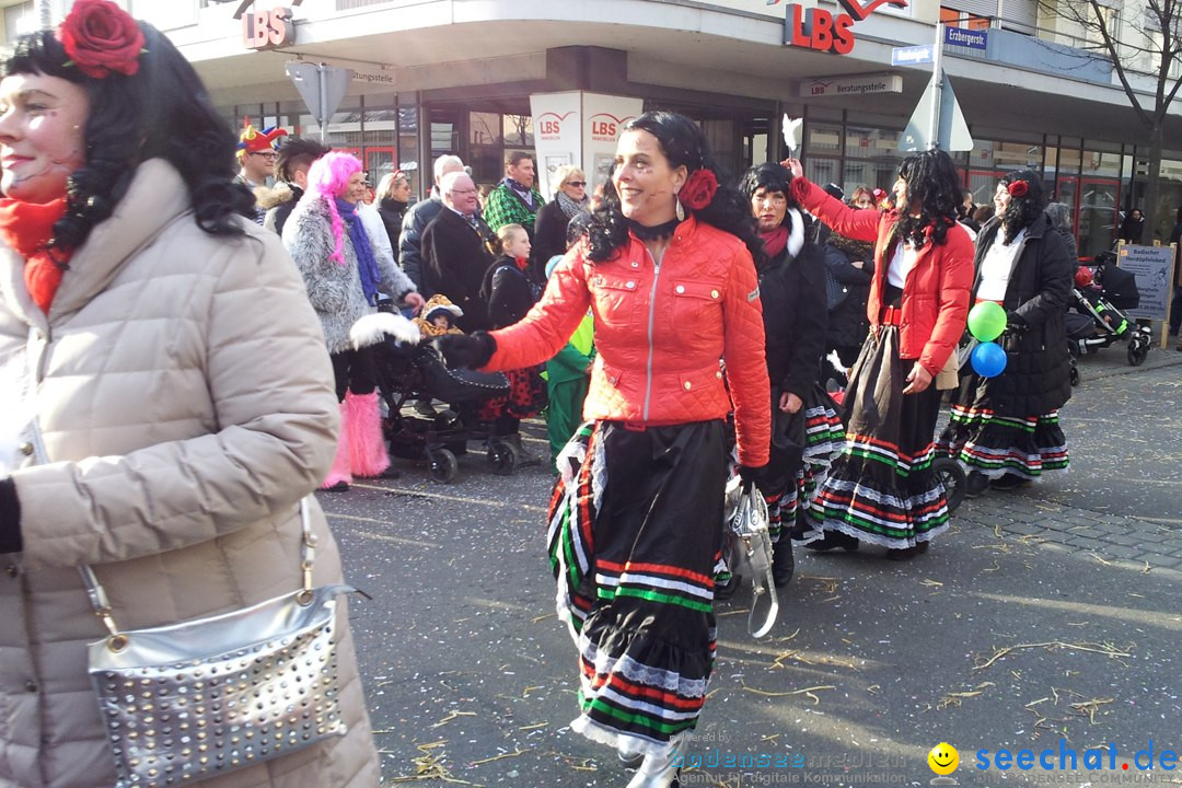 Fasnetsumzug mit Poppele Zunft: Singen am Bodensee, 14.02.2015