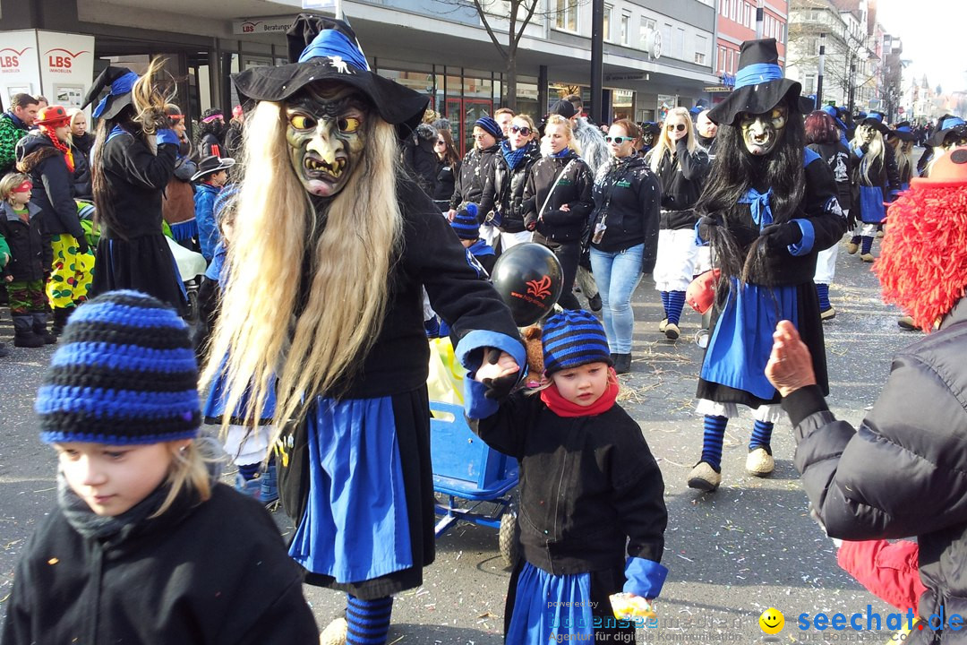 Fasnetsumzug mit Poppele Zunft: Singen am Bodensee, 14.02.2015