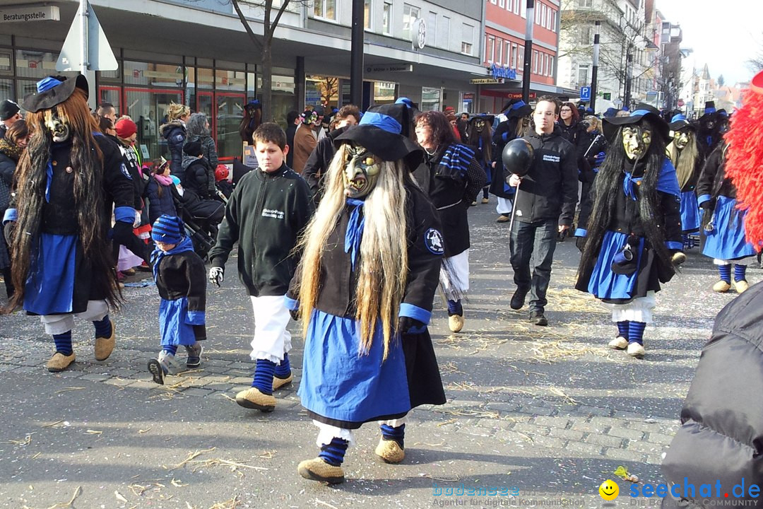 Fasnetsumzug mit Poppele Zunft: Singen am Bodensee, 14.02.2015