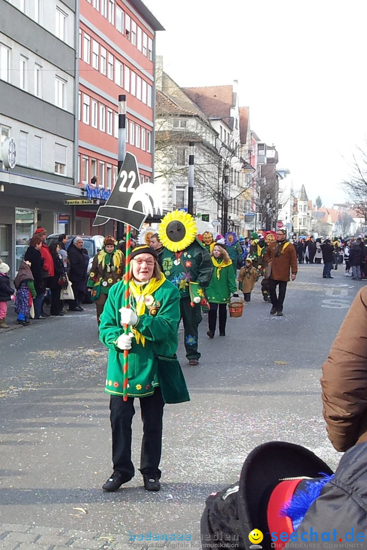 Fasnetsumzug mit Poppele Zunft: Singen am Bodensee, 14.02.2015