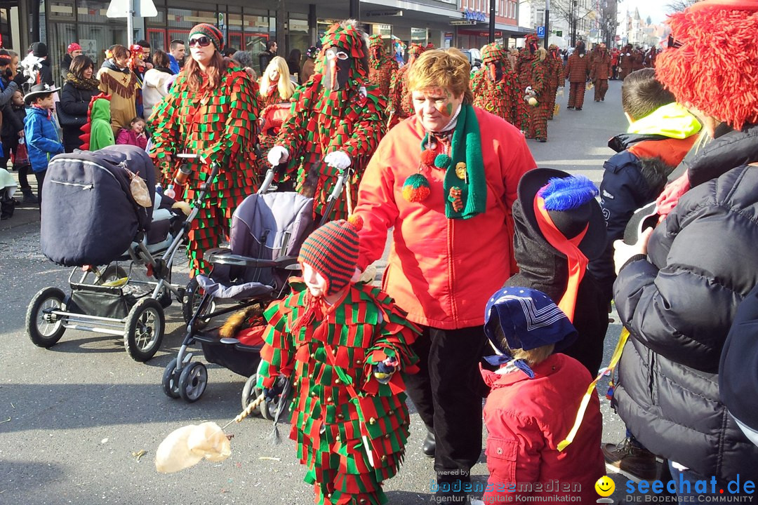 Fasnetsumzug mit Poppele Zunft: Singen am Bodensee, 14.02.2015