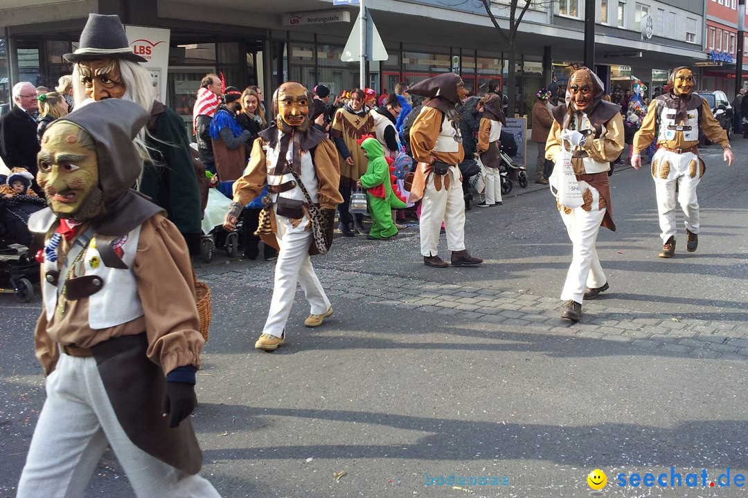 Fasnetsumzug mit Poppele Zunft: Singen am Bodensee, 14.02.2015