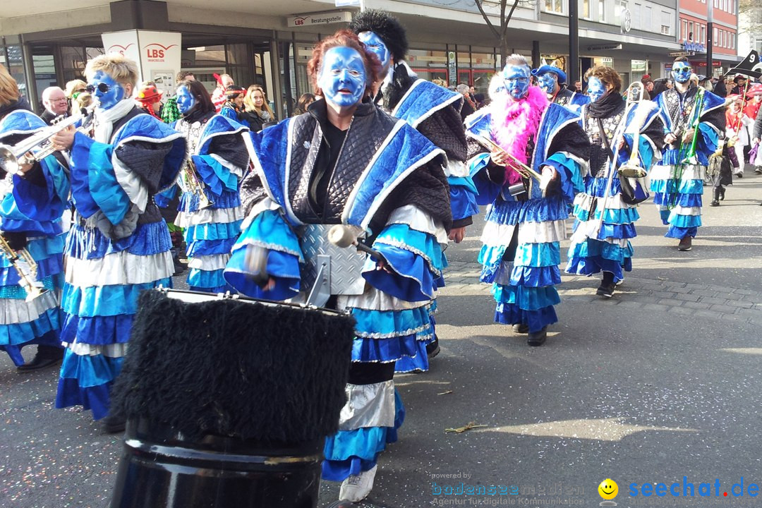 Fasnetsumzug mit Poppele Zunft: Singen am Bodensee, 14.02.2015