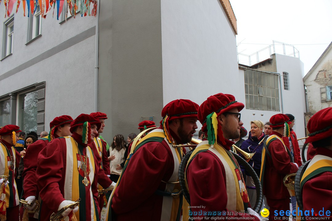 Rosenmontags-Umzug: Messkirch am Bodensee, 16.02.2015