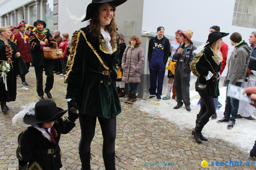 Rosenmontags-Umzug: Messkirch am Bodensee, 16.02.2015