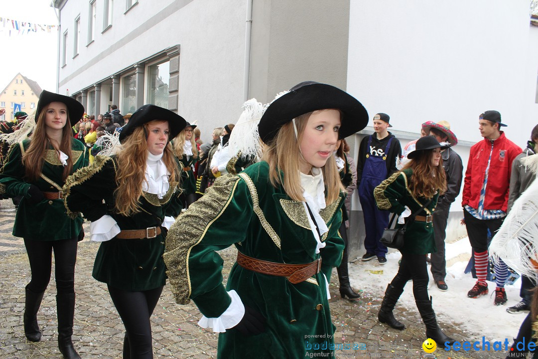 Rosenmontags-Umzug: Messkirch am Bodensee, 16.02.2015