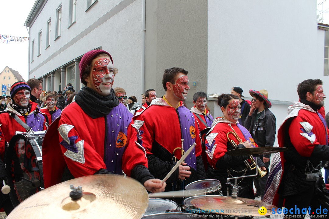 Rosenmontags-Umzug: Messkirch am Bodensee, 16.02.2015