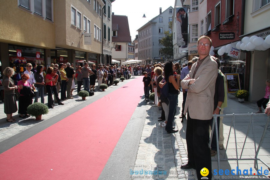 Modeschau in Ravensburg am 26.09.2009