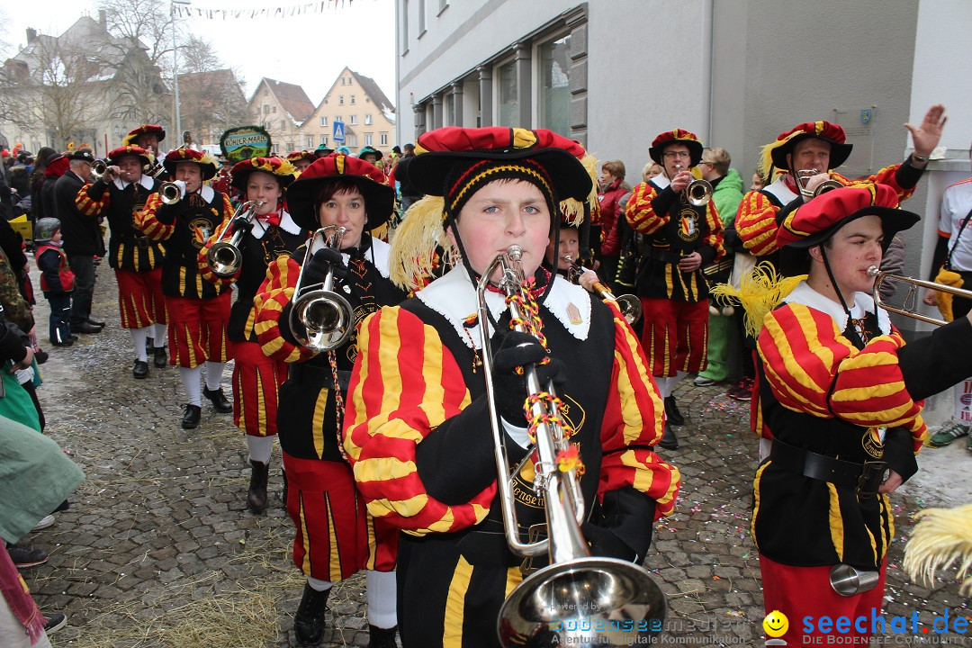 Rosenmontags-Umzug: Messkirch am Bodensee, 16.02.2015