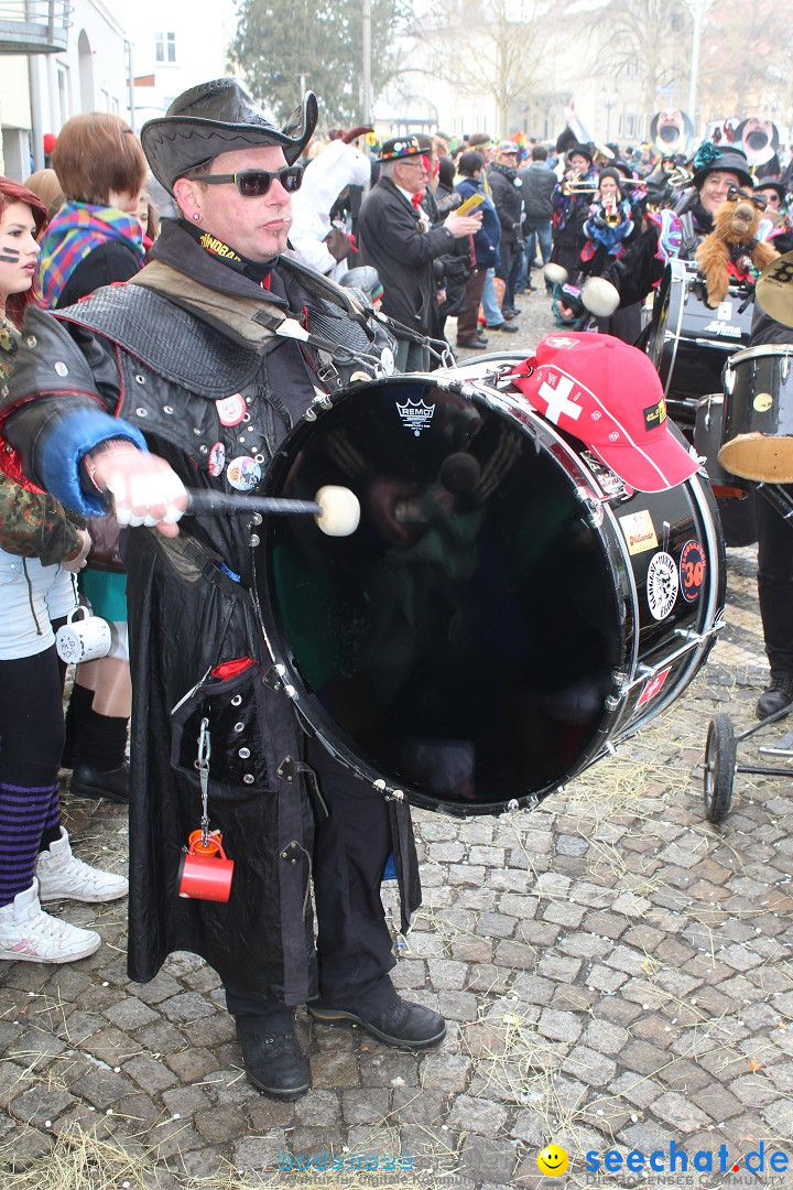 Rosenmontags-Umzug: Messkirch am Bodensee, 16.02.2015