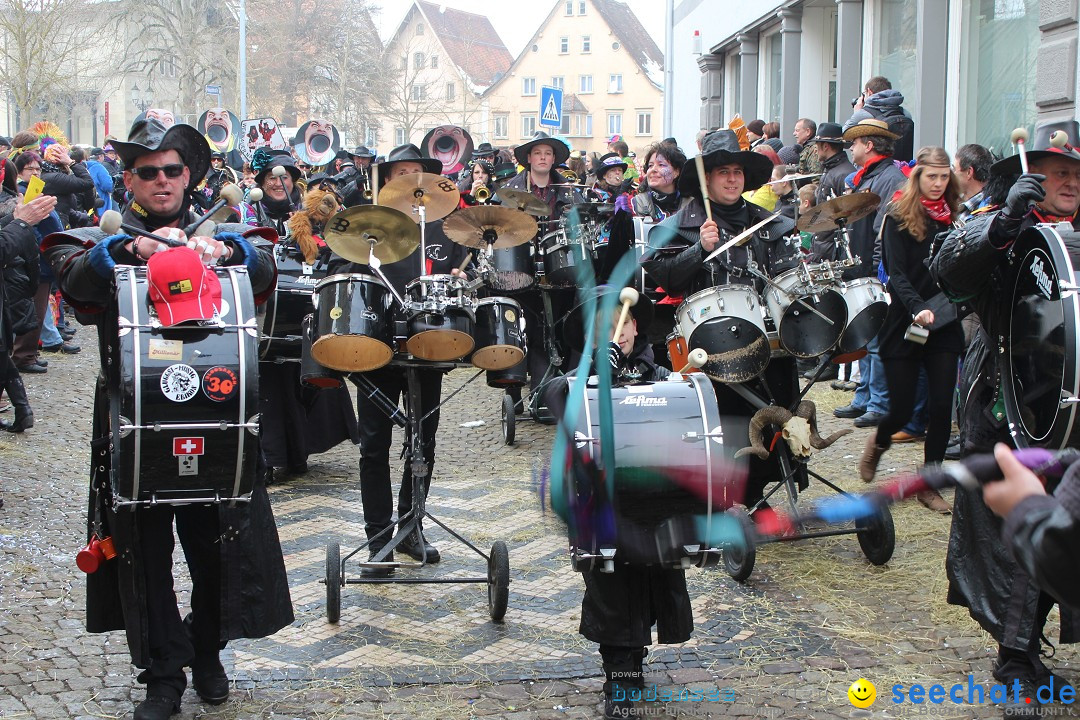 Rosenmontags-Umzug: Messkirch am Bodensee, 16.02.2015