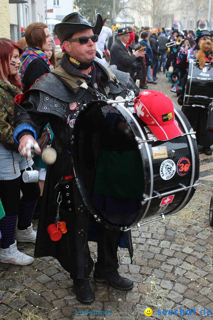 Rosenmontags-Umzug: Messkirch am Bodensee, 16.02.2015