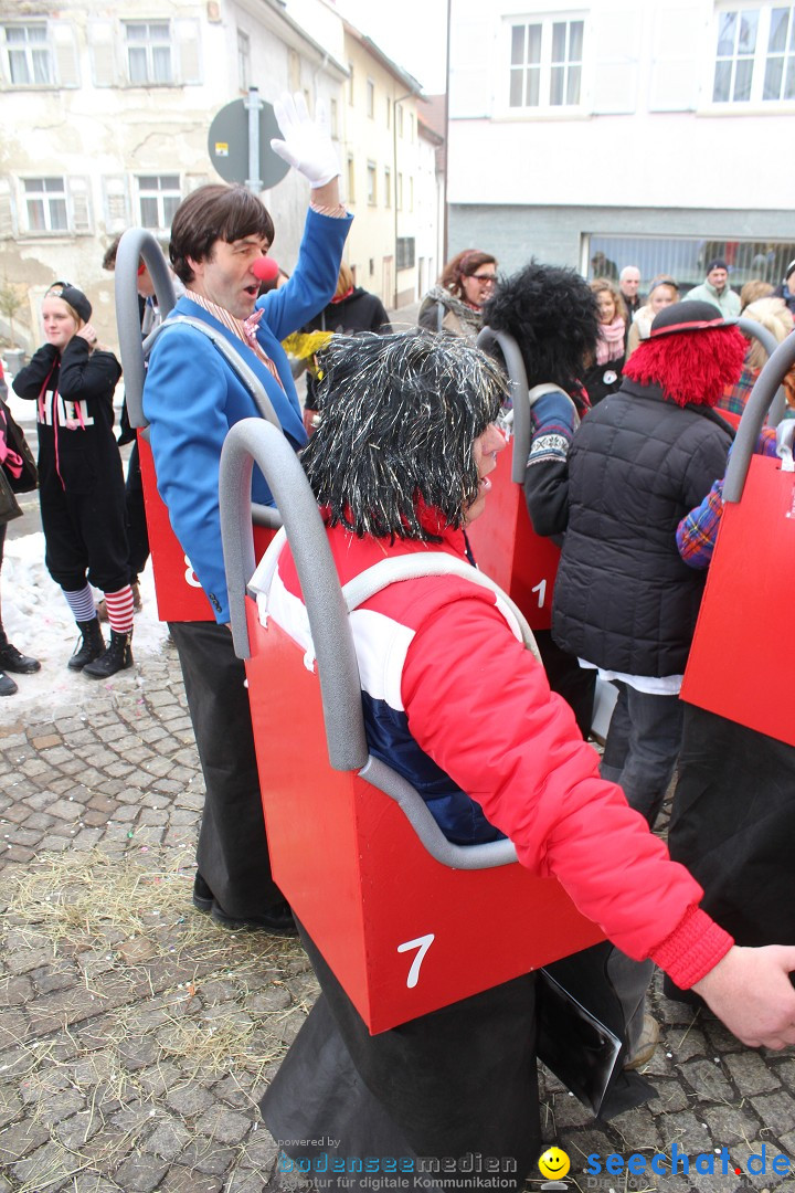 Rosenmontags-Umzug: Messkirch am Bodensee, 16.02.2015