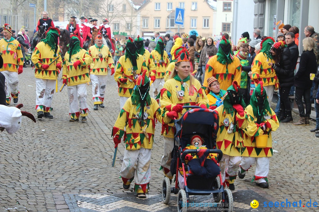 Rosenmontags-Umzug: Messkirch am Bodensee, 16.02.2015