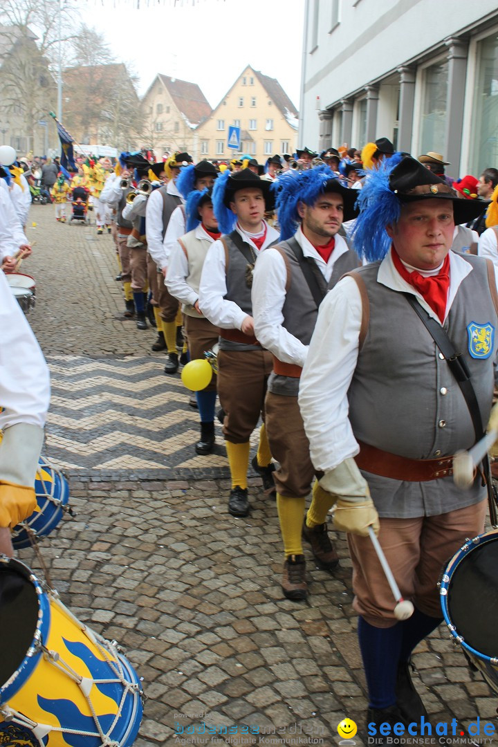 Rosenmontags-Umzug: Messkirch am Bodensee, 16.02.2015