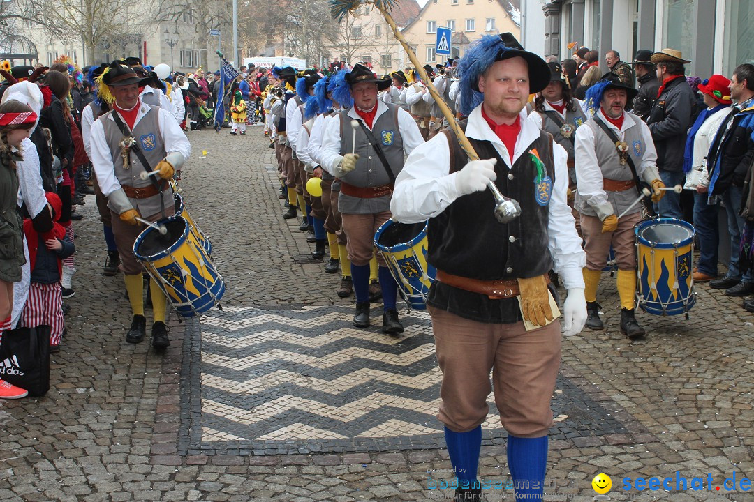 Rosenmontags-Umzug: Messkirch am Bodensee, 16.02.2015