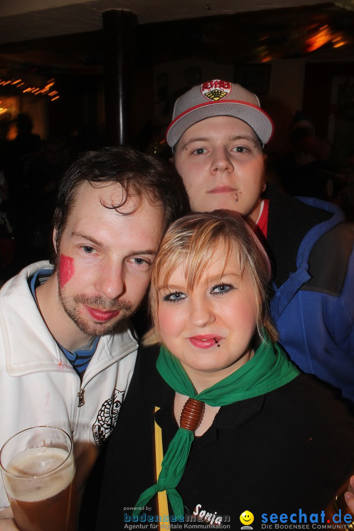 Rosenmontags Fasnetsparty mit den YETIS: Messkirch am Bodensee, 16.02.2015