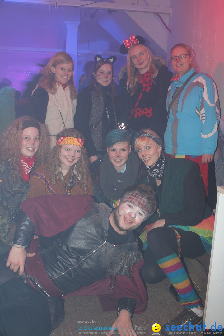 Rosenmontags Fasnetsparty mit den YETIS: Messkirch am Bodensee, 16.02.2015