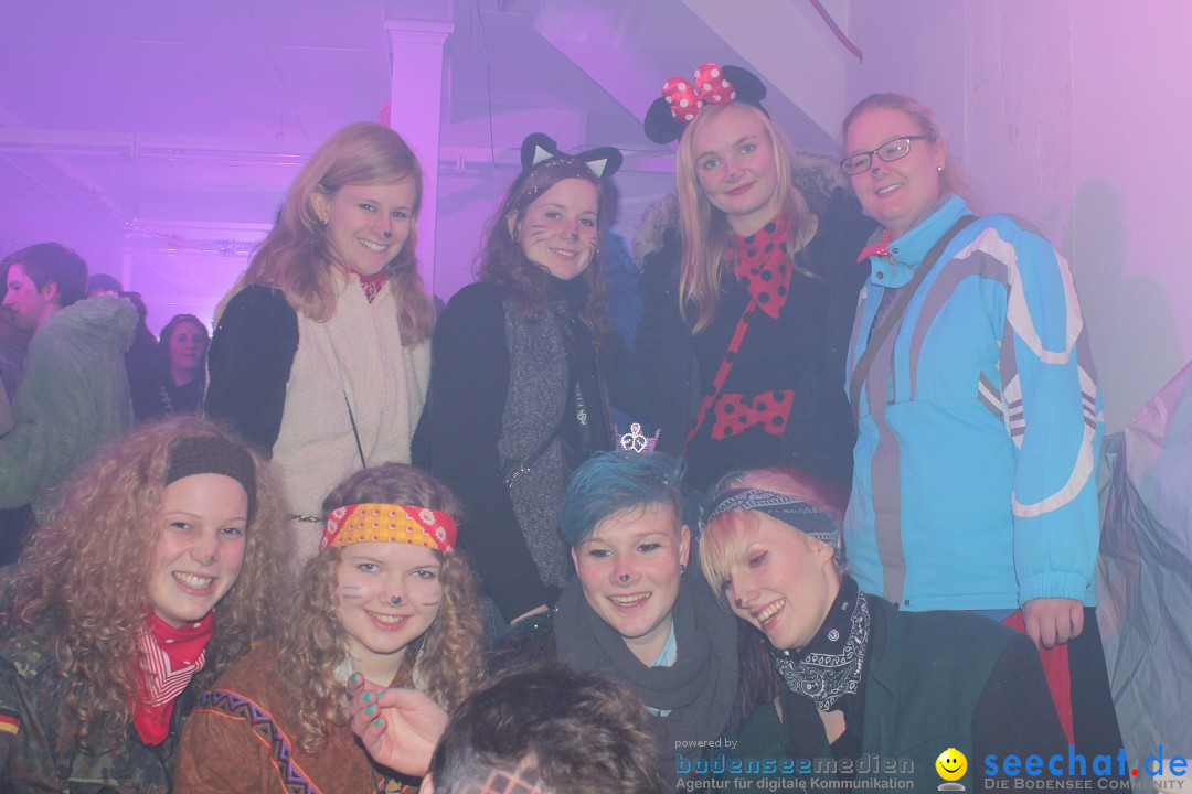 Rosenmontags Fasnetsparty mit den YETIS: Messkirch am Bodensee, 16.02.2015