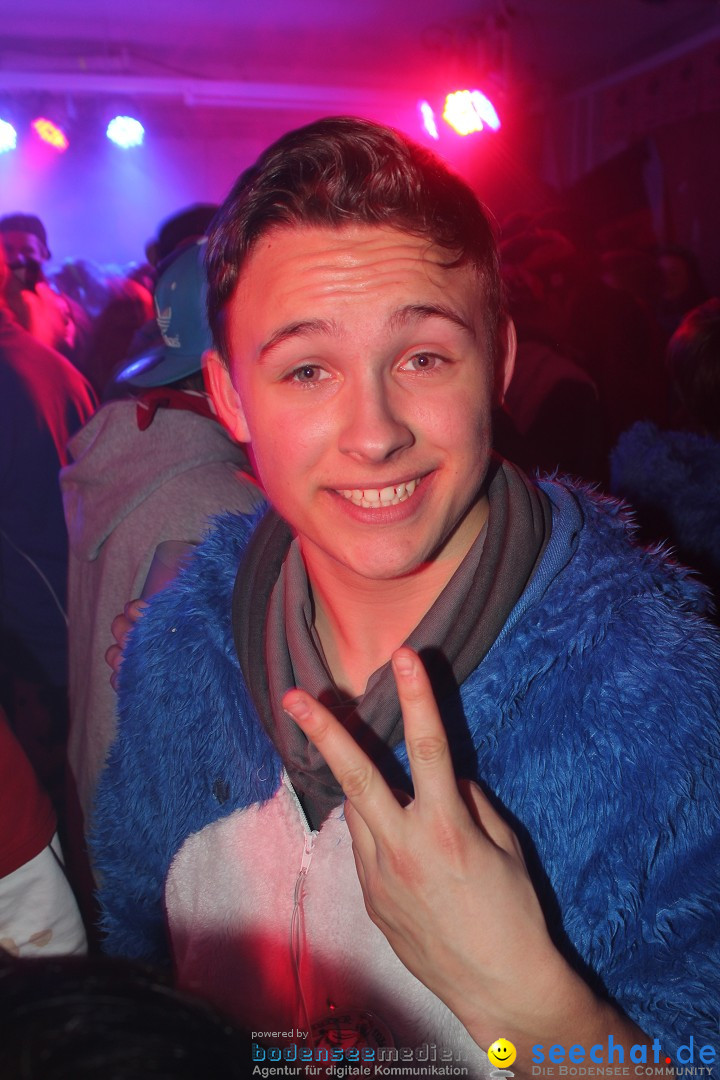 Rosenmontags Fasnetsparty mit den YETIS: Messkirch am Bodensee, 16.02.2015