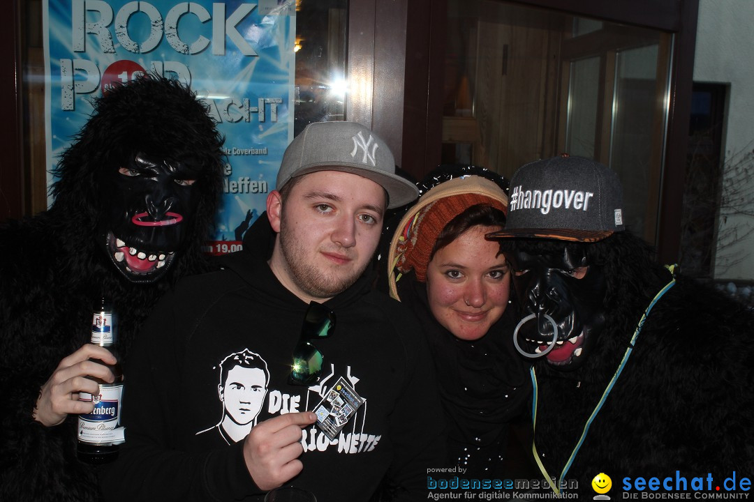 Rosenmontags Fasnetsparty mit den YETIS: Messkirch am Bodensee, 16.02.2015