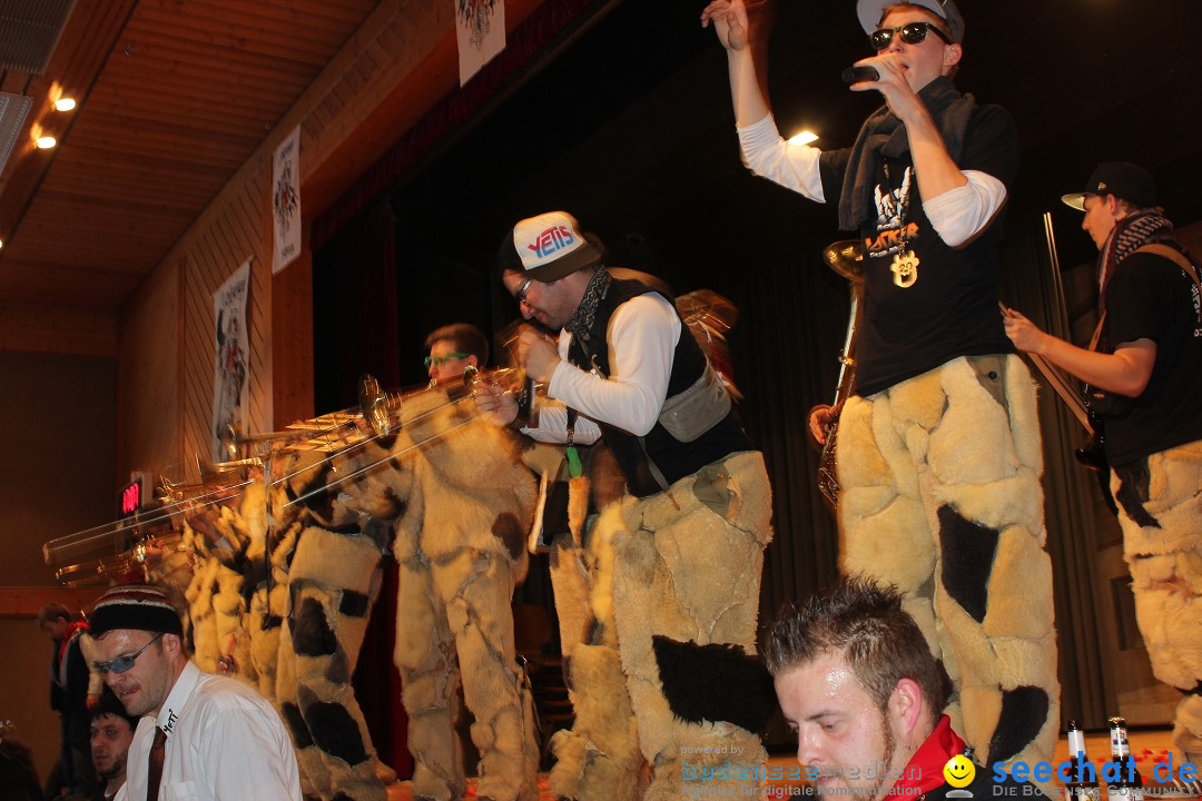 Rosenmontags Fasnetsparty mit den YETIS: Messkirch am Bodensee, 16.02.2015