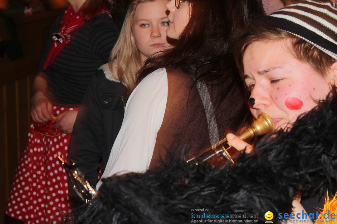 Rosenmontags Fasnetsparty mit den YETIS: Messkirch am Bodensee, 16.02.2015