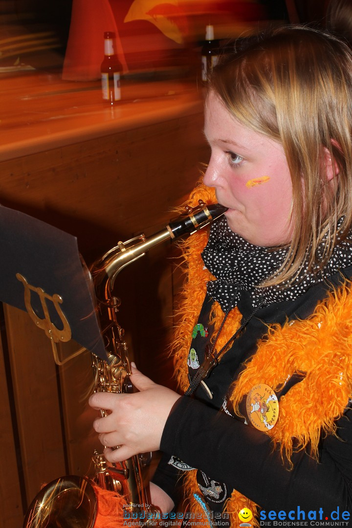 Rosenmontags Fasnetsparty mit den YETIS: Messkirch am Bodensee, 16.02.2015