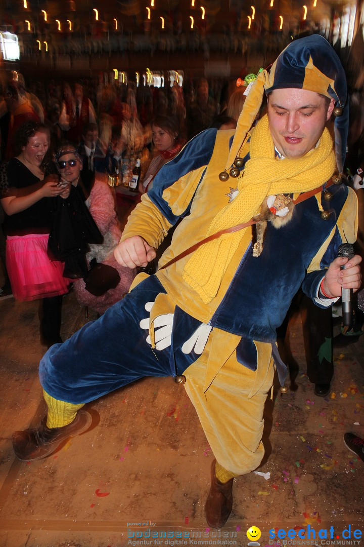 Rosenmontags Fasnetsparty mit den YETIS: Messkirch am Bodensee, 16.02.2015