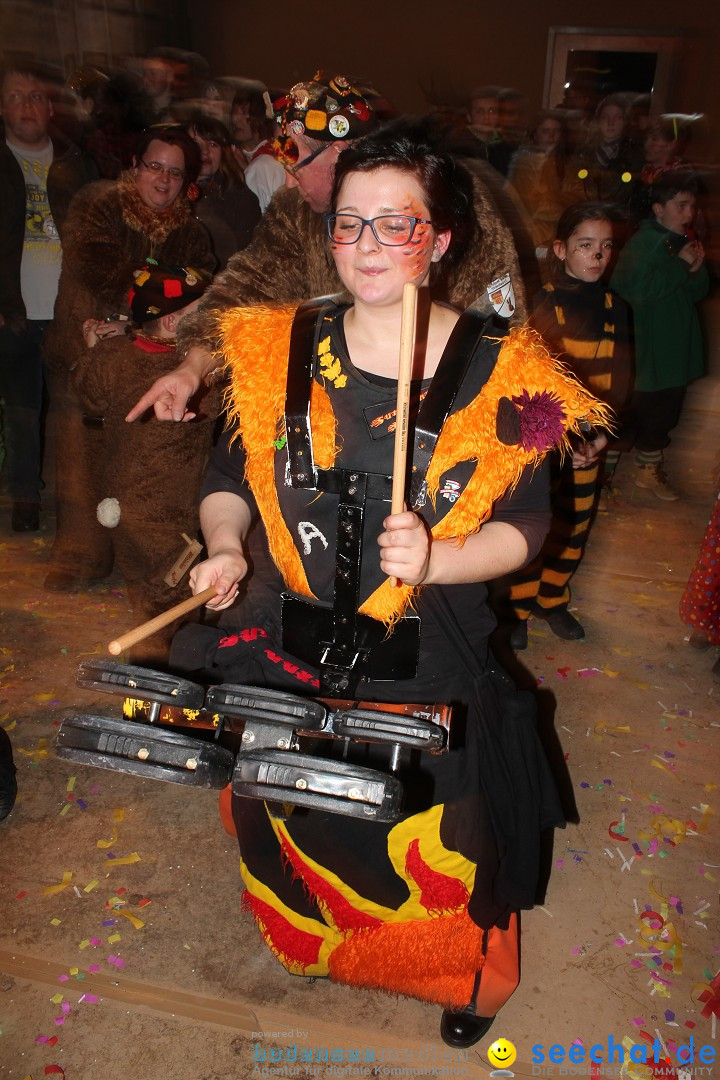 Rosenmontags Fasnetsparty mit den YETIS: Messkirch am Bodensee, 16.02.2015