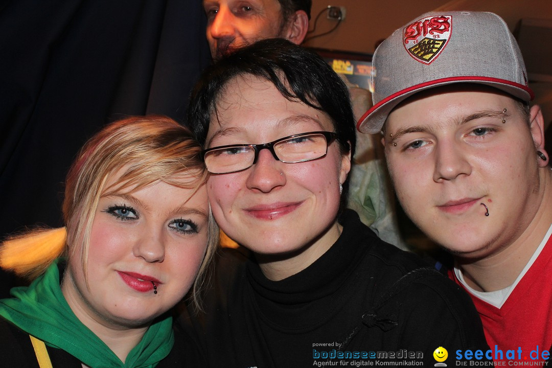 Rosenmontags Fasnetsparty mit den YETIS: Messkirch am Bodensee, 16.02.2015