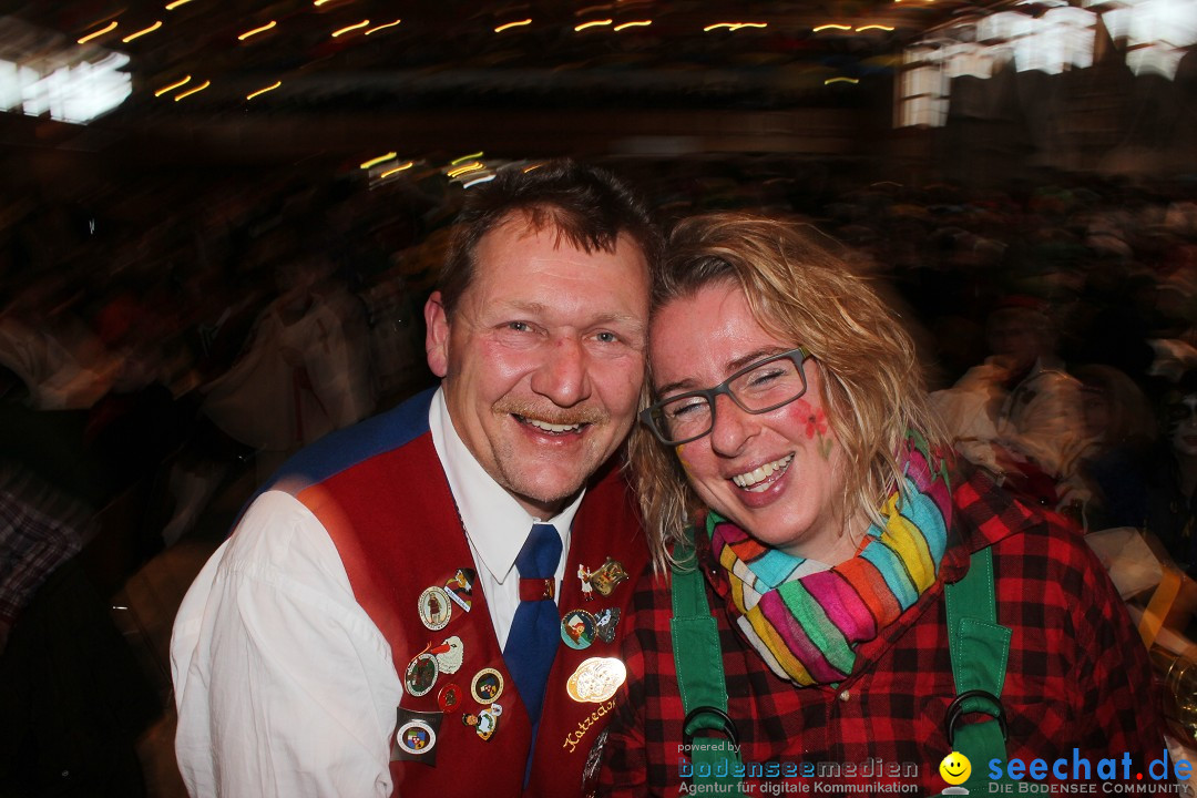 Rosenmontags Fasnetsparty mit den YETIS: Messkirch am Bodensee, 16.02.2015