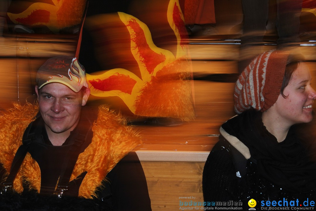 Rosenmontags Fasnetsparty mit den YETIS: Messkirch am Bodensee, 16.02.2015