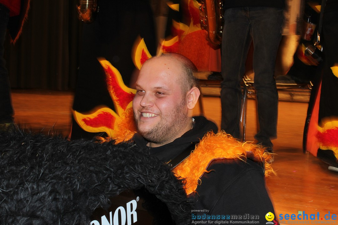 Rosenmontags Fasnetsparty mit den YETIS: Messkirch am Bodensee, 16.02.2015