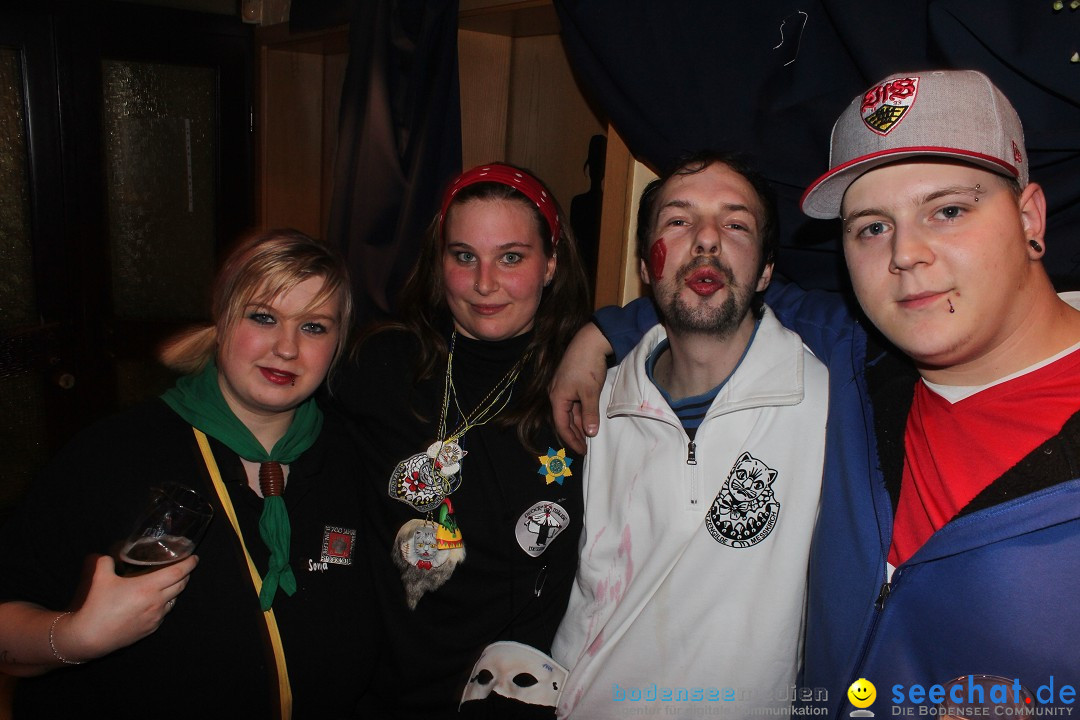 Rosenmontags Fasnetsparty mit den YETIS: Messkirch am Bodensee, 16.02.2015