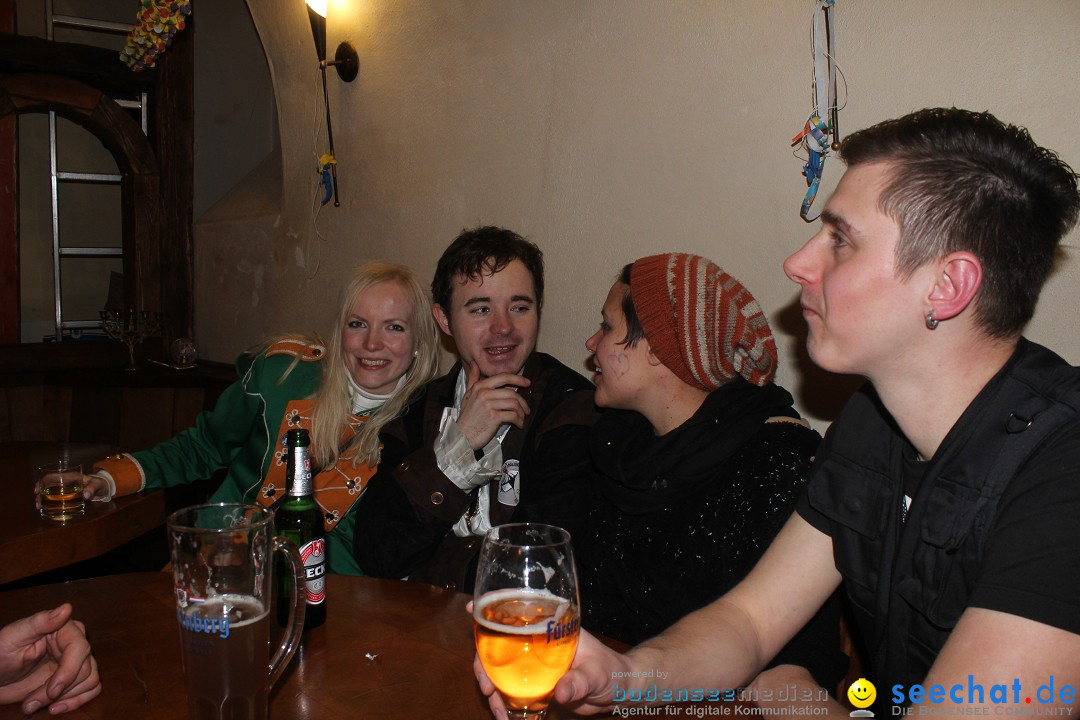 Rosenmontags Fasnetsparty mit den YETIS: Messkirch am Bodensee, 16.02.2015